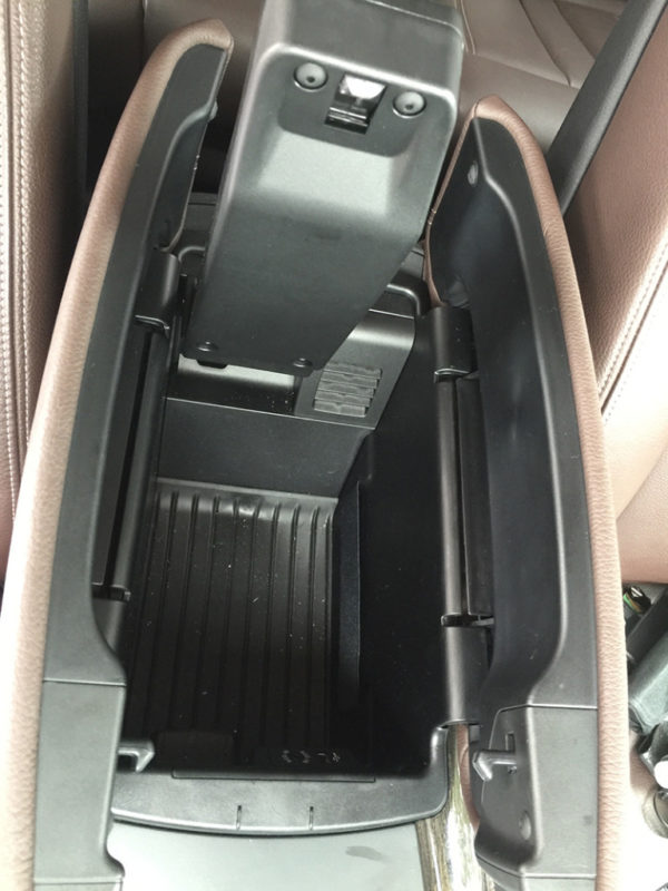 BMW X5 F15 2014 Center Console Phone Cradle Removal KenPua